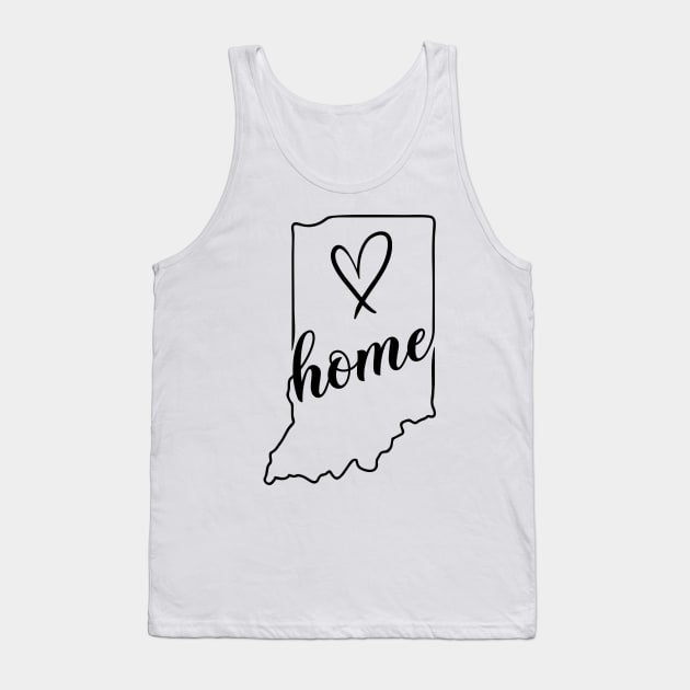 heart in Indiana Tank Top by INpressMerch